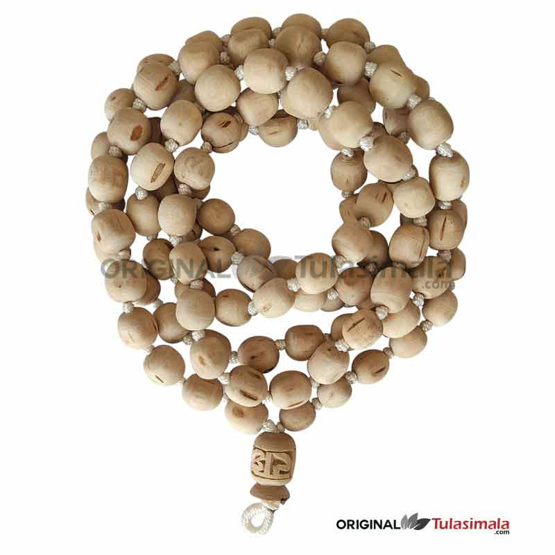 108 + 1 Fine Beads Tulsi Japa Mala 16mm Beads Size