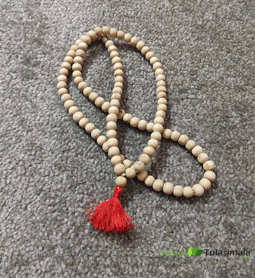 108 Beads Tulsi Japa & Kanthi Mala 10mm Bead Size