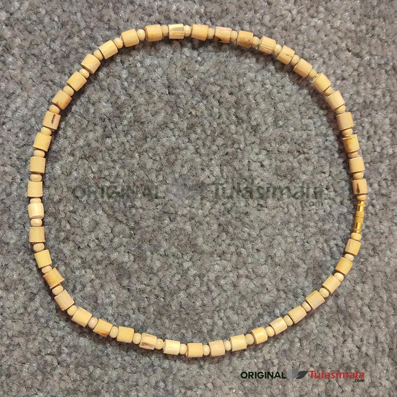 ISKCON Original Tulsi One Round Kanthi Mala, 1 Round Tulsi Neck Mala